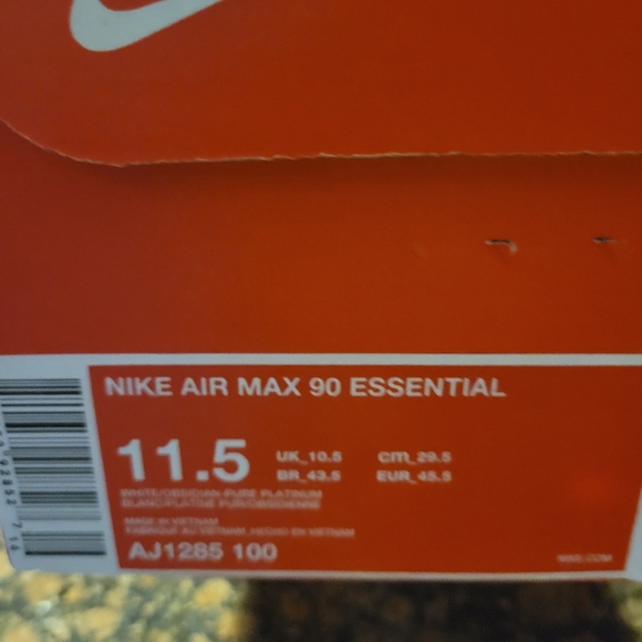 Men's NIKE AIR MAX 90 MIAMI BEACH SIZE 11.5 New - Picture 9 of 9